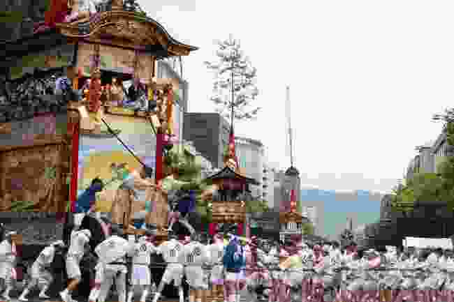 Kyoto&#39;s Gion Festival is one of Japan&#39;s biggest (Shutterstock)