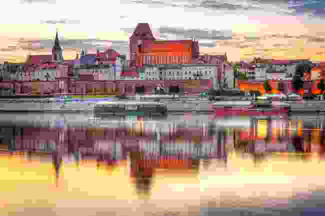 The old town of Torun sits along Vistula River (Shutterstock)