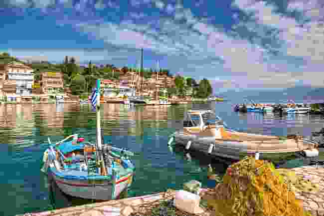 Kassiopi marina in Corfu (Shutterstock)